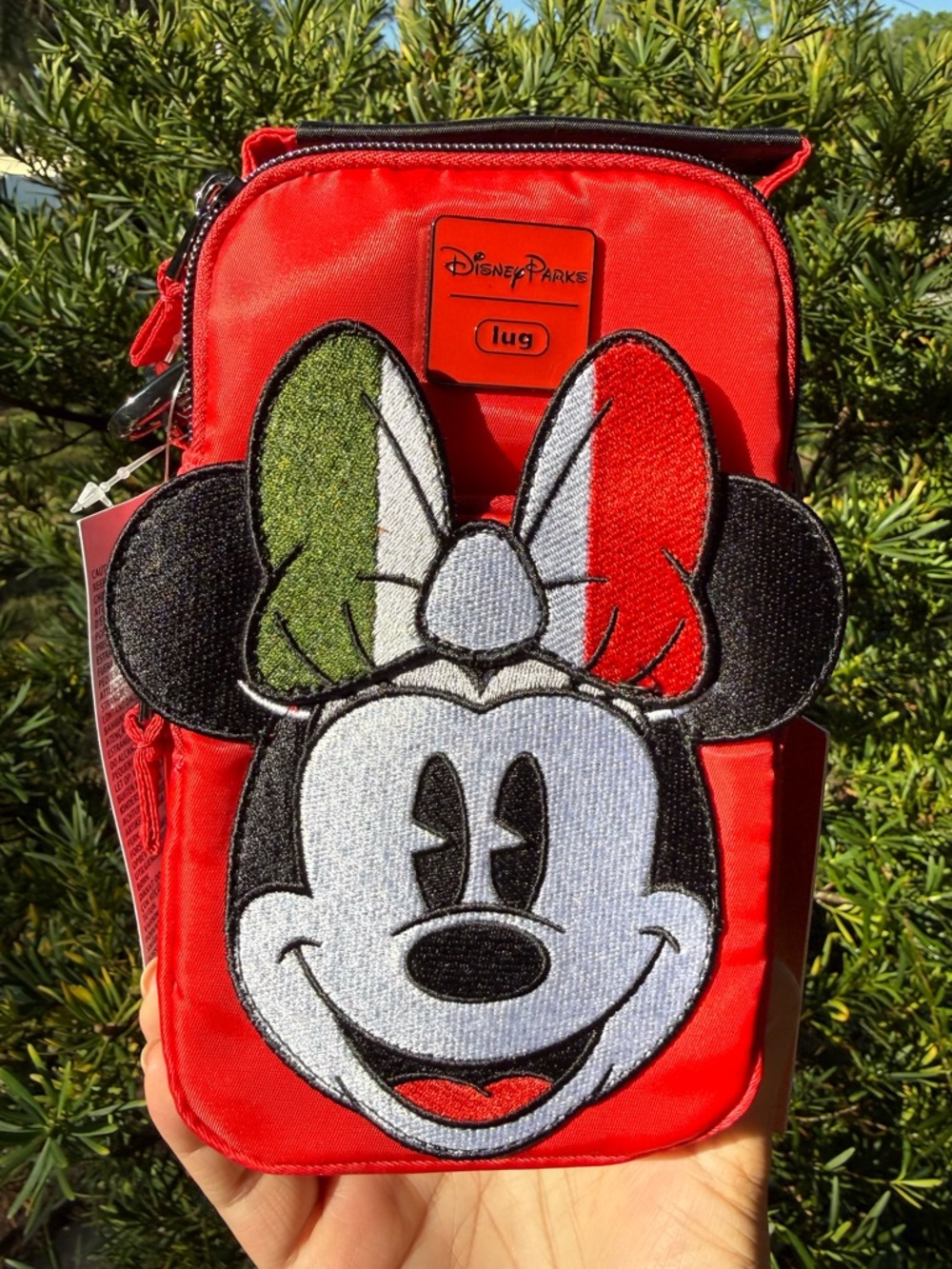 Disney Lug Minnie Mouse Crossbody/Convertible Bag 🆕 Disney Parks